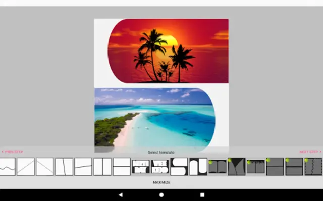 Photo collage android App screenshot 0