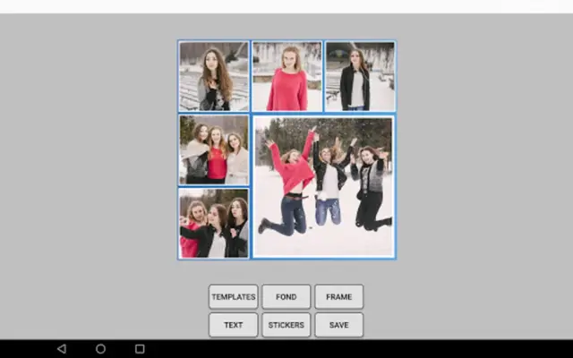 Photo collage android App screenshot 3