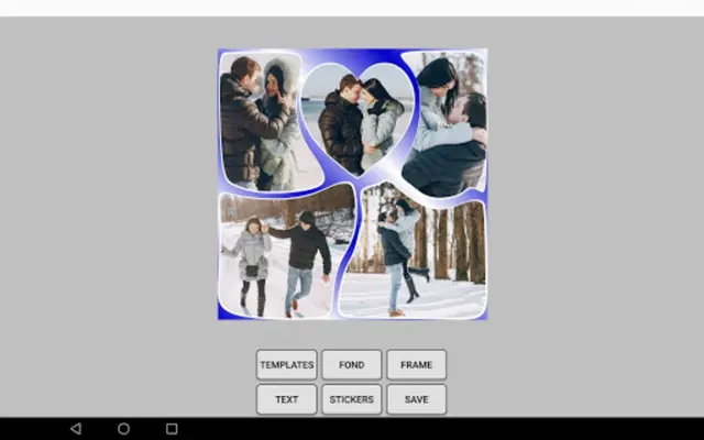 Photo collage android App screenshot 7